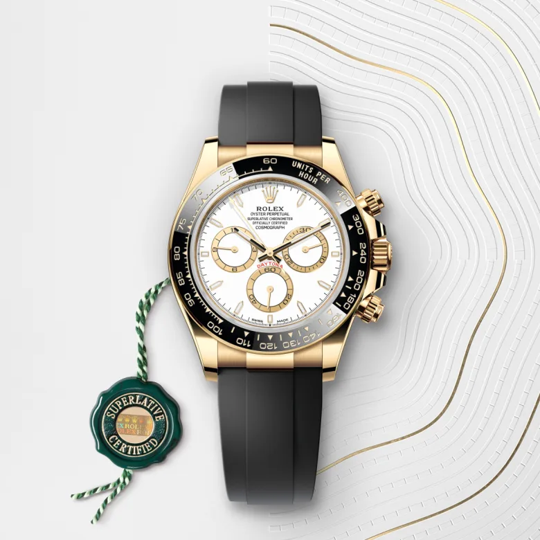 Rolex Cosmograph Daytona in 18 ct yellow gold, M126518LN-0002 - Cortina Watch Singapore