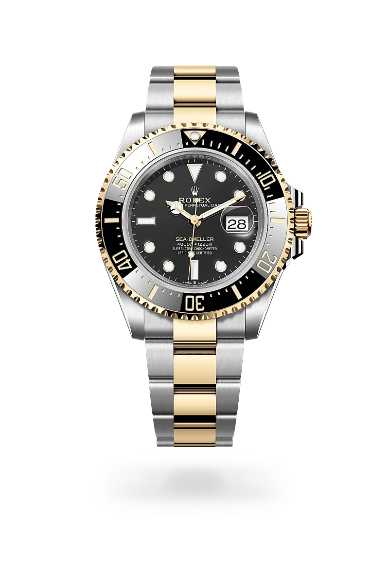 Rolex Sea-Dweller in Yellow Rolesor - combination of Oystersteel and yellow gold, M126603-0001 - Cortina Watch Singapore