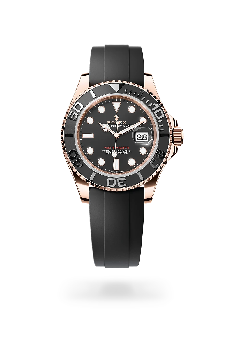 Rolex Yacht-Master in 18 ct Everose gold, M126655-0002 - Cortina Watch Singapore