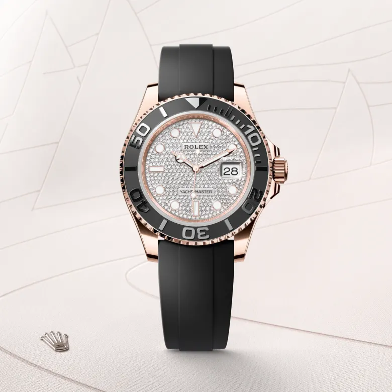 Rolex Yacht-Master in 18 ct Everose gold, M126655-0005 - Cortina Watch Singapore