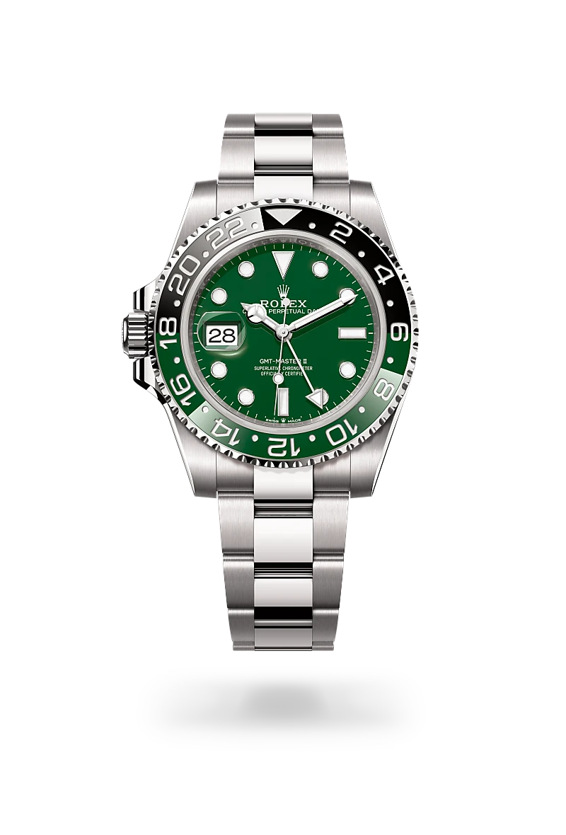 Rolex GMT-Master II in 18 ct white gold, M126729VTNR-0001 - Cortina Watch Singapore