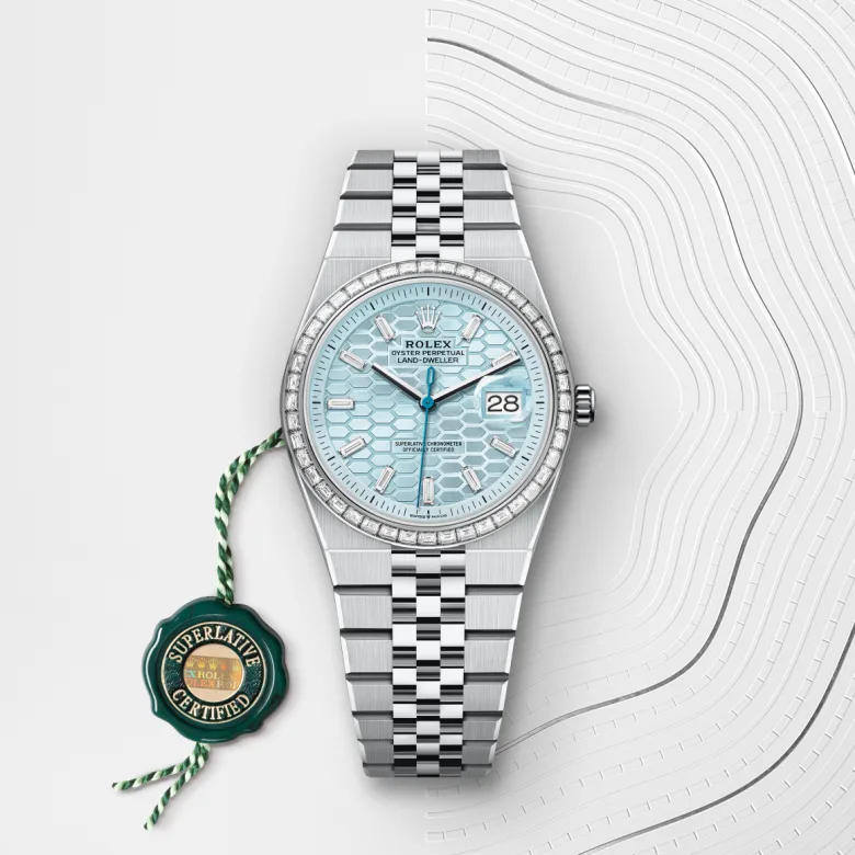 Rolex Land-Dweller in Platinum, M127286TBR-0001 - Cortina Watch Singapore