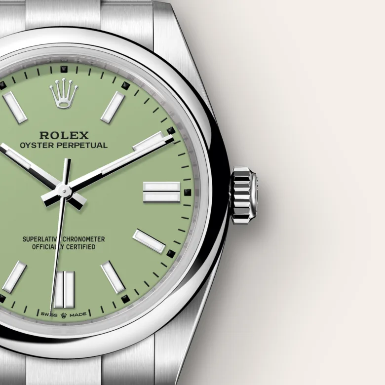 Rolex Oyster Perpetual in Oystersteel, M134300-0006 - Cortina Watch Singapore