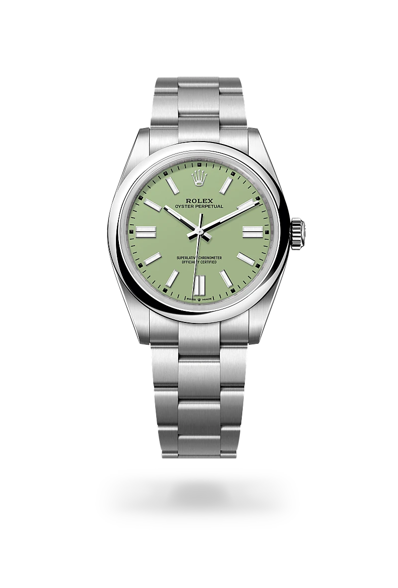Rolex Oyster Perpetual in Oystersteel, M134300-0006 - Cortina Watch Singapore