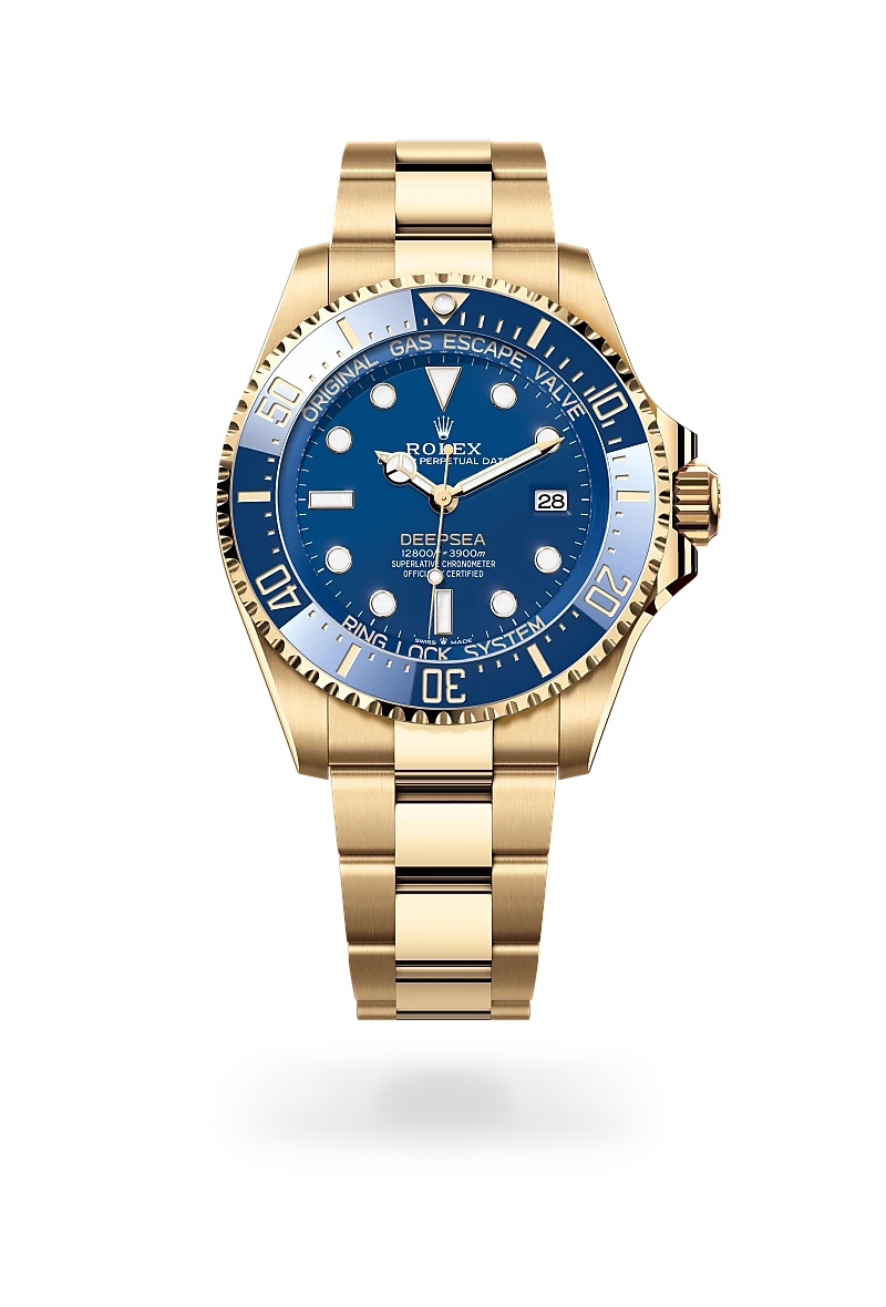 Rolex Deepsea in 18 ct yellow gold, M136668LB-0001 - Cortina Watch Singapore