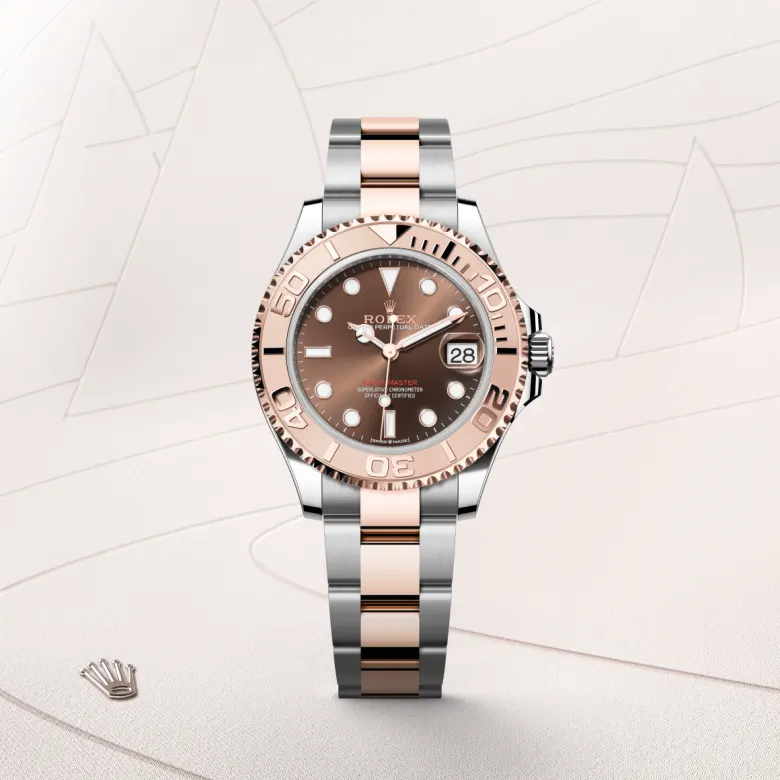 Rolex Yacht-Master in Everose Rolesor - combination of Oystersteel and Everose gold, M268621-0003 - Cortina Watch Singapore