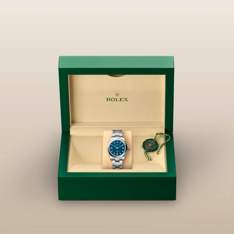 Rolex Oyster Perpetual in Oystersteel, M277200-0017 - Cortina Watch Singapore