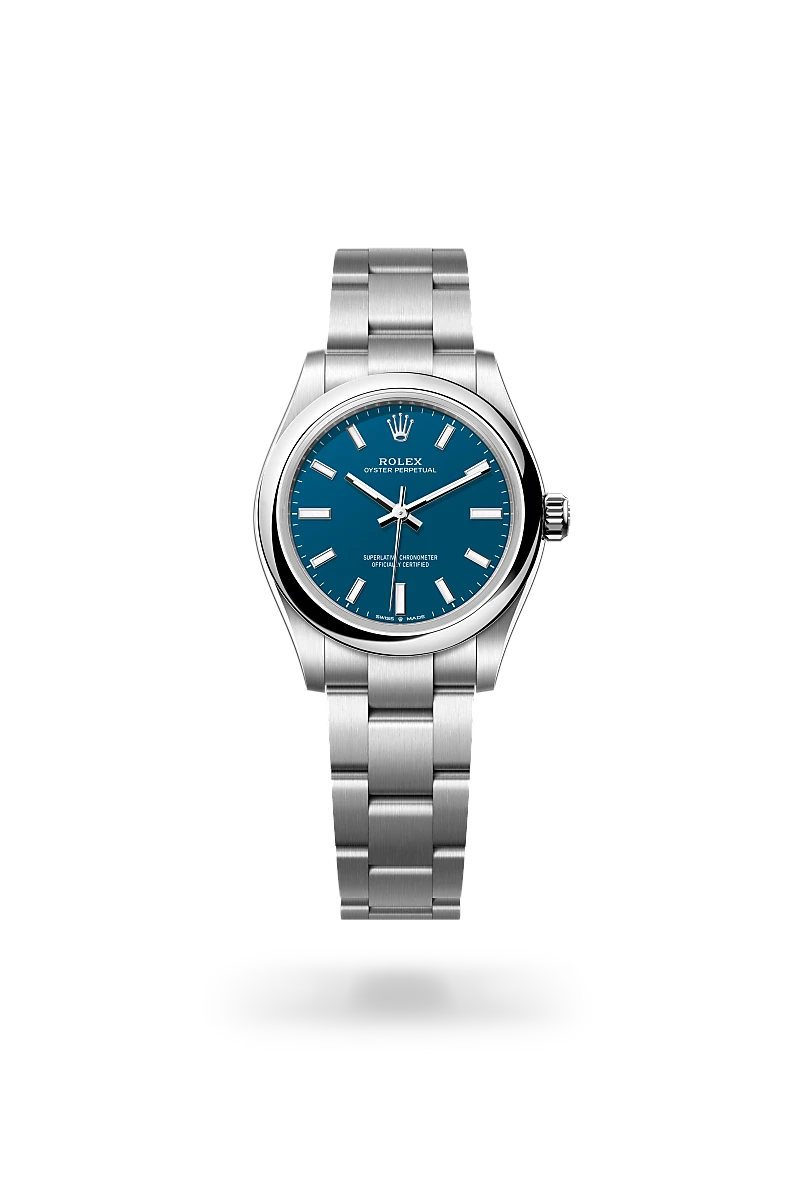 Rolex Oyster Perpetual in Oystersteel, M277200-0017 - Cortina Watch Singapore