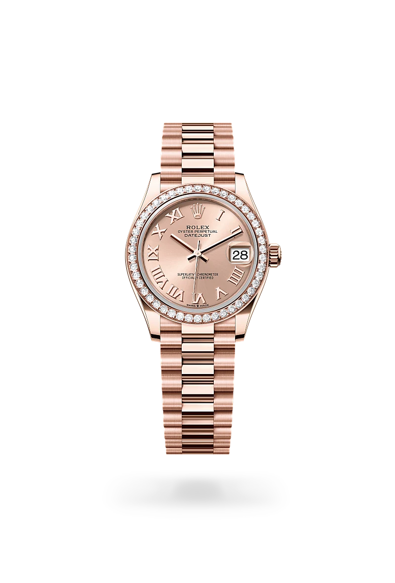Rolex Datejust in 18 ct Everose gold, M278285RBR-0029 - Cortina Watch Singapore Rolex Datejust in 18 ct Everose gold, M278285RBR-0029 - Cortina Watch Singapore