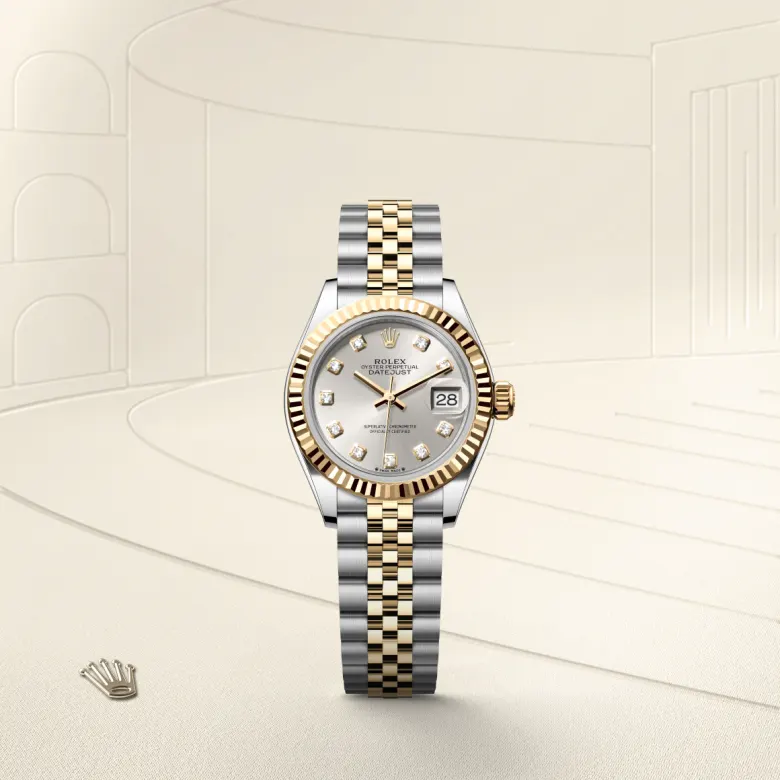 Rolex Lady-Datejust in Yellow Rolesor - combination of Oystersteel and yellow gold, M279173-0007 - Cortina Watch Singapore
