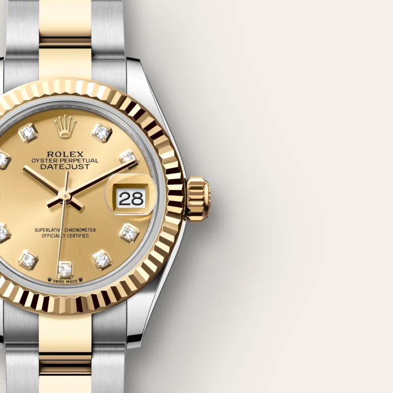 Rolex Lady-Datejust in Yellow Rolesor - combination of Oystersteel and yellow gold, M279173-0012 - Cortina Watch Singapore