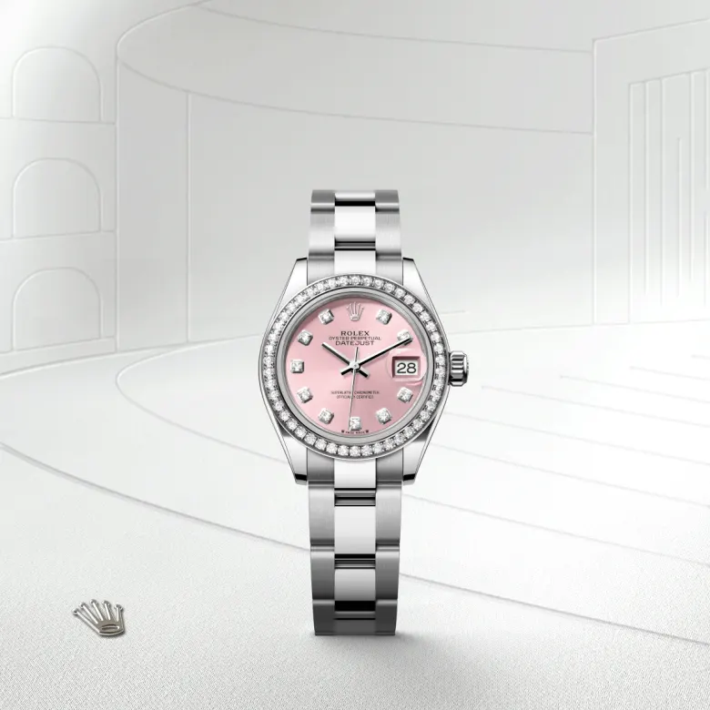 Rolex Lady-Datejust in White Rolesor - combination of Oystersteel and white gold, M279384RBR-0004 - Cortina Watch Singapore