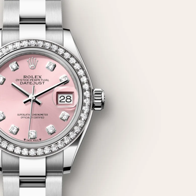 Rolex Lady-Datejust in White Rolesor - combination of Oystersteel and white gold, M279384RBR-0004 - Cortina Watch Singapore