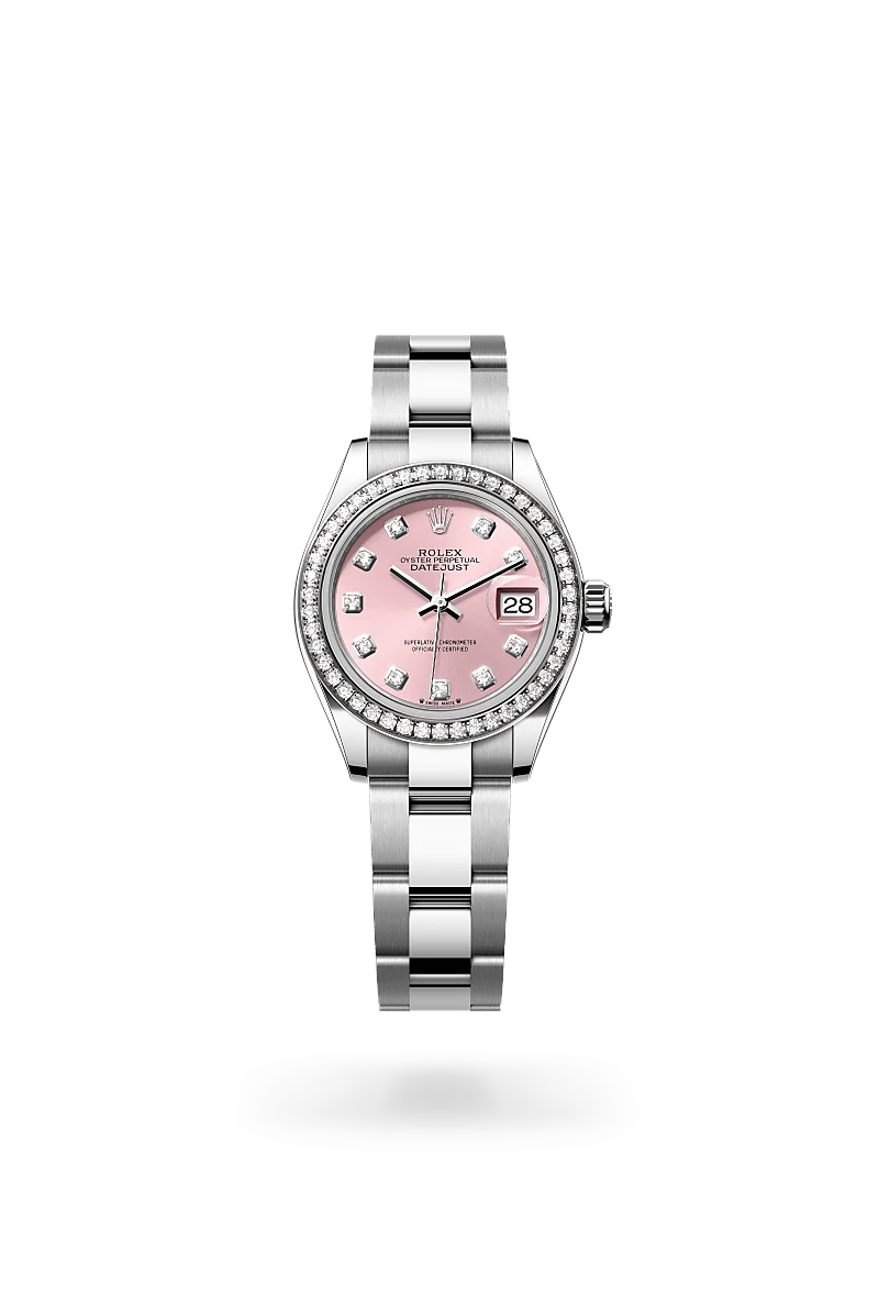 Rolex Lady-Datejust in White Rolesor - combination of Oystersteel and white gold, M279384RBR-0004 - Cortina Watch Singapore
