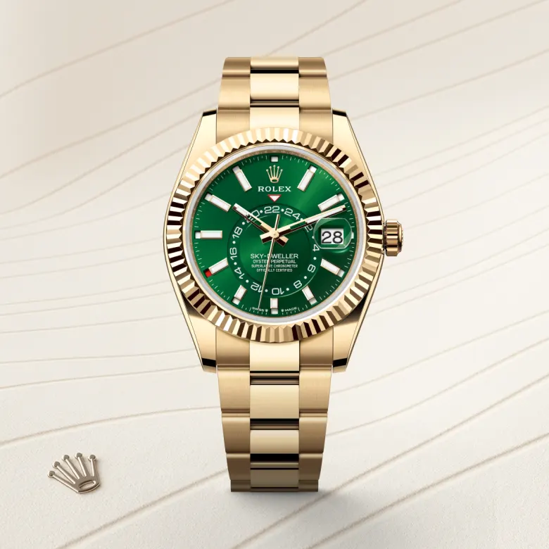 Rolex Sky-Dweller in 18 ct yellow gold, M336938-0007 - Cortina Watch Singapore