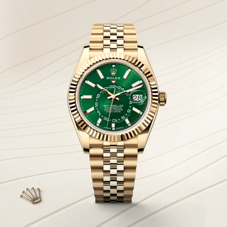 Rolex Sky-Dweller in 18 ct yellow gold, M336938-0008 - Cortina Watch Singapore