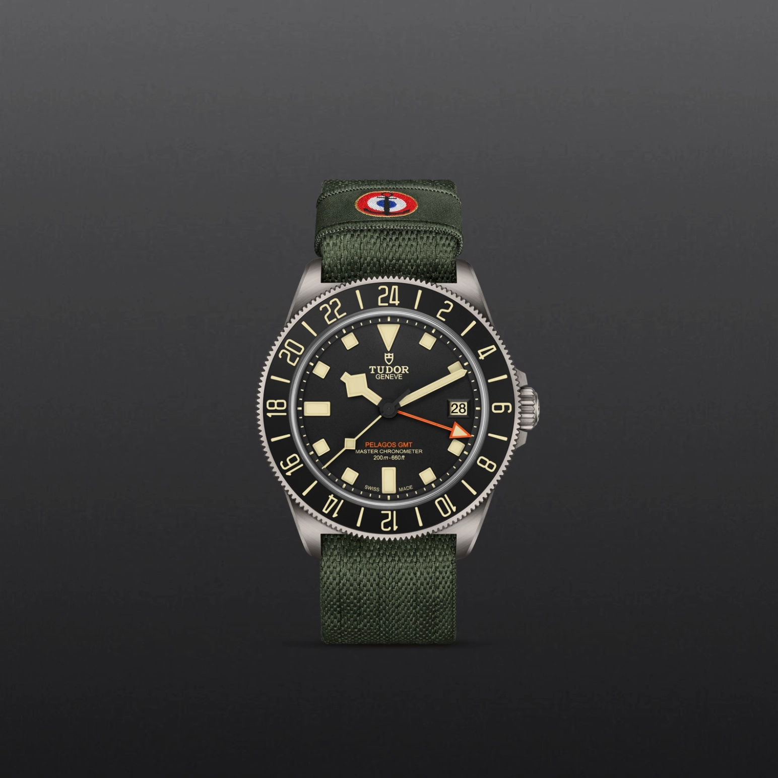 TUDORPelagos FXD GMTPelagos FXD42mm titanium case, satin-brushed finish, fixed strap bars - M2542G267NU-0002 at Cortina Watch Singapore