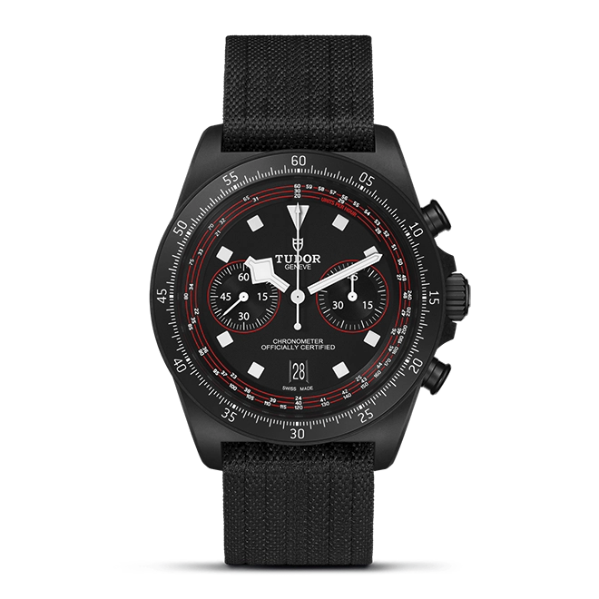 TUDORPelagos FXD ChronoPelagos FXD43mm black carbon composite case with matt finish - M25827KN-0001 at Cortina Watch Singapore