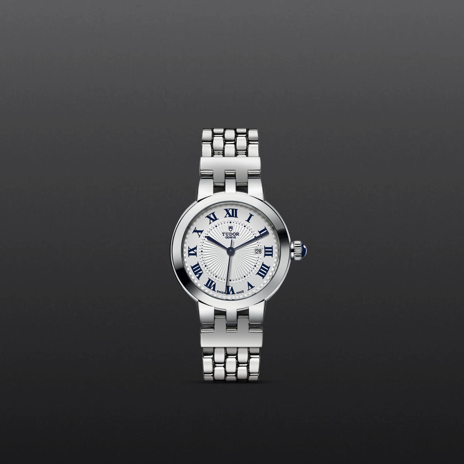 TUDORClair de RoseClair de Rose30mm steel case with polished finish - M35500-0001 at Cortina Watch Singapore