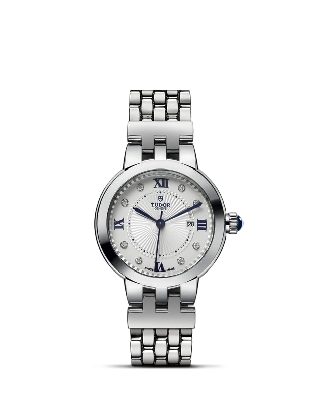 TUDORClair de RoseClair de Rose30mm steel case with polished finish - M35500-0004 at Cortina Watch Singapore