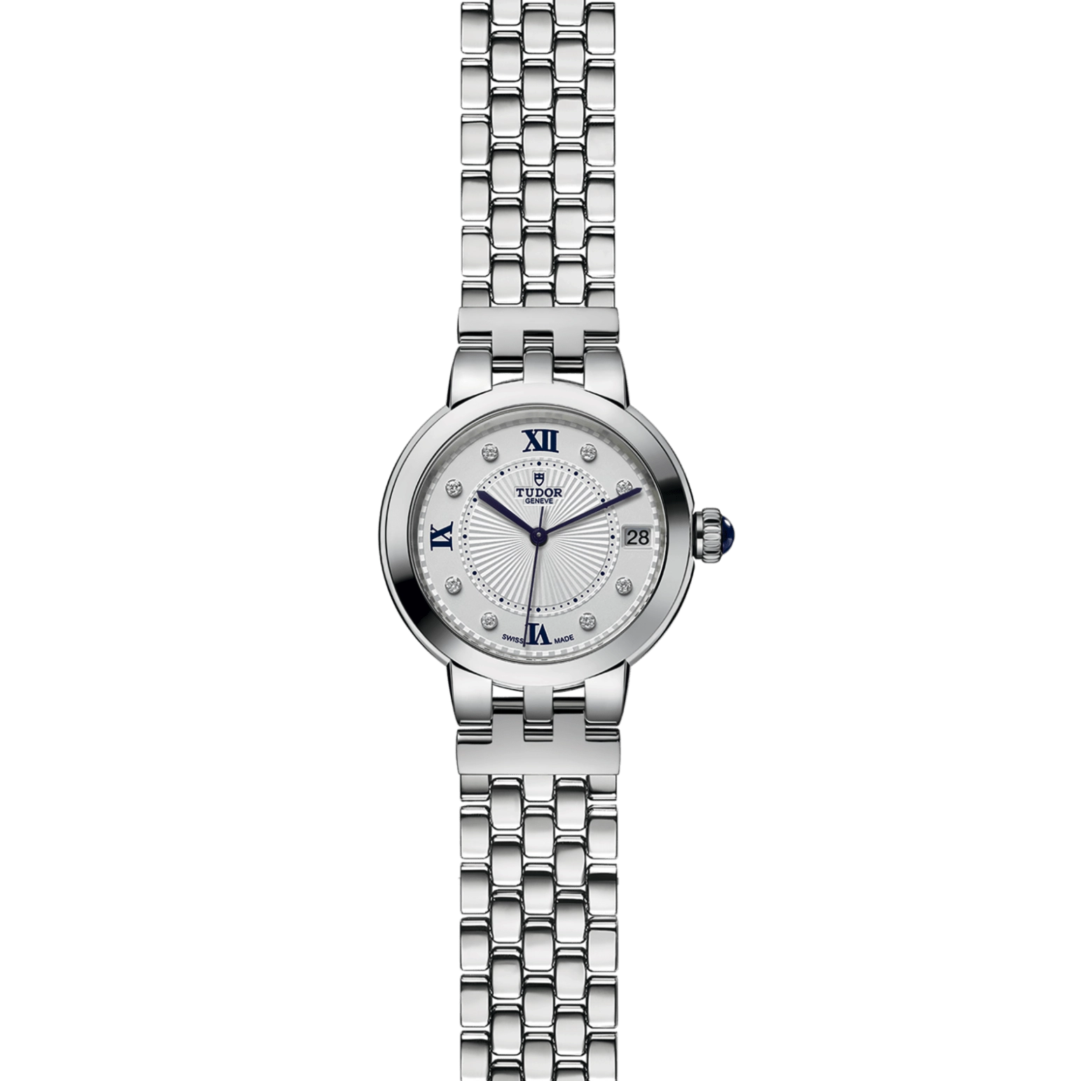 TUDORClair de RoseClair de Rose34mm steel case with polished finish - M35800-0004 at Cortina Watch Singapore