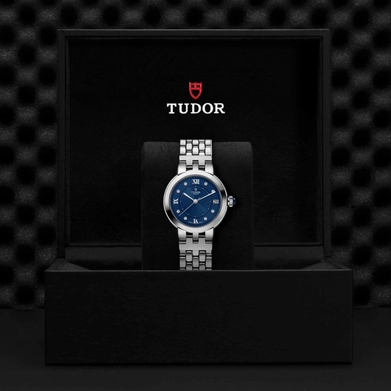 TUDORClair de RoseClair de Rose34mm steel case with polished finish - M35800-0010 at Cortina Watch Singapore