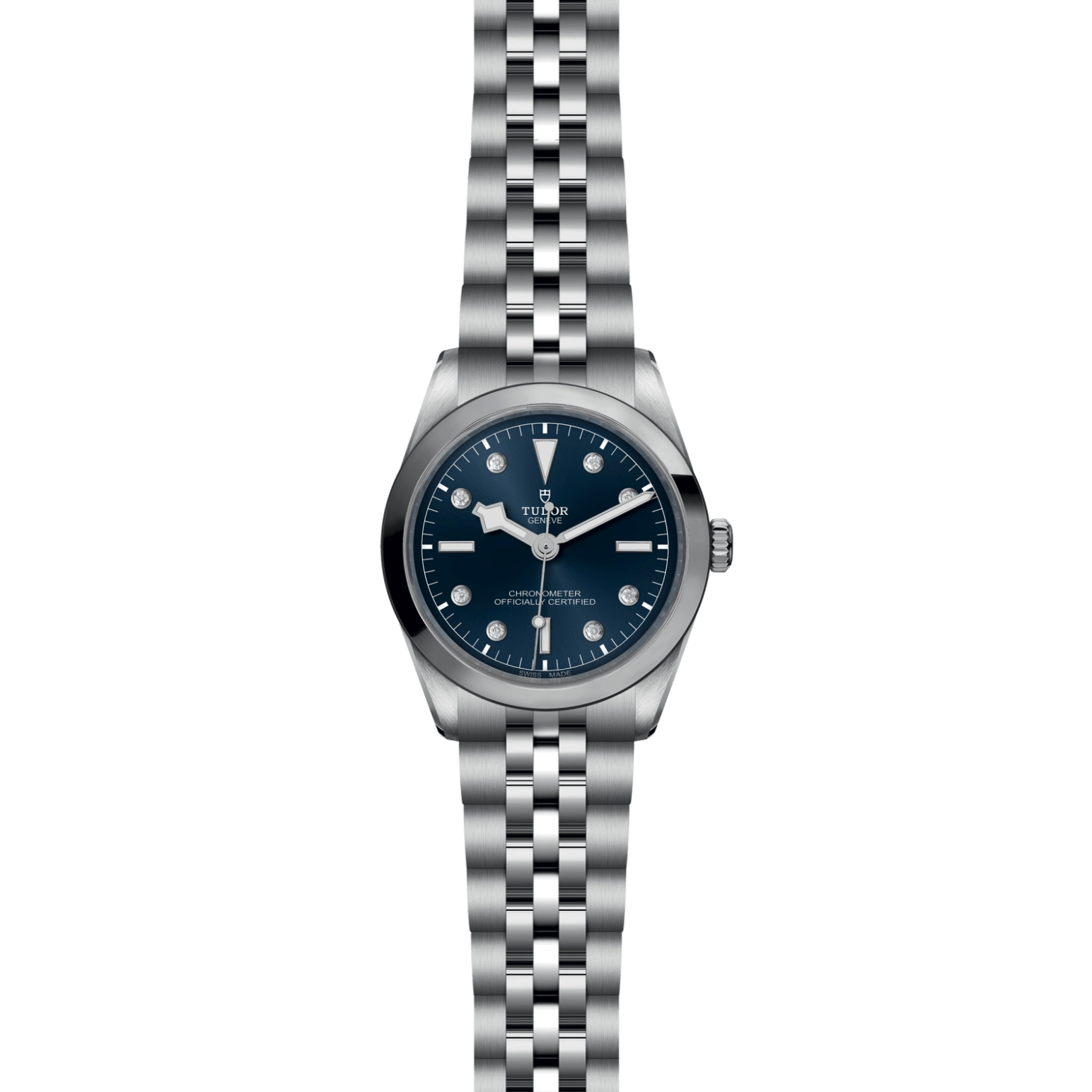 TUDOR碧湾一型 36Black Bay One磨光及磨砂钢表壳，直径36毫米 - M79640-0005 at Cortina Watch Singapore