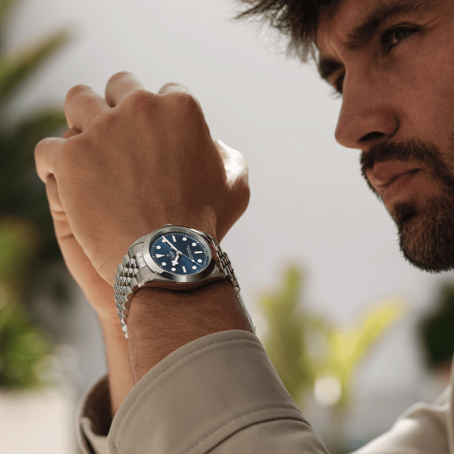 TUDORBlack Bay One 39Black Bay One39mm stainless steel case with polished and satin finish - M79660-0002 at Cortina Watch Singapore