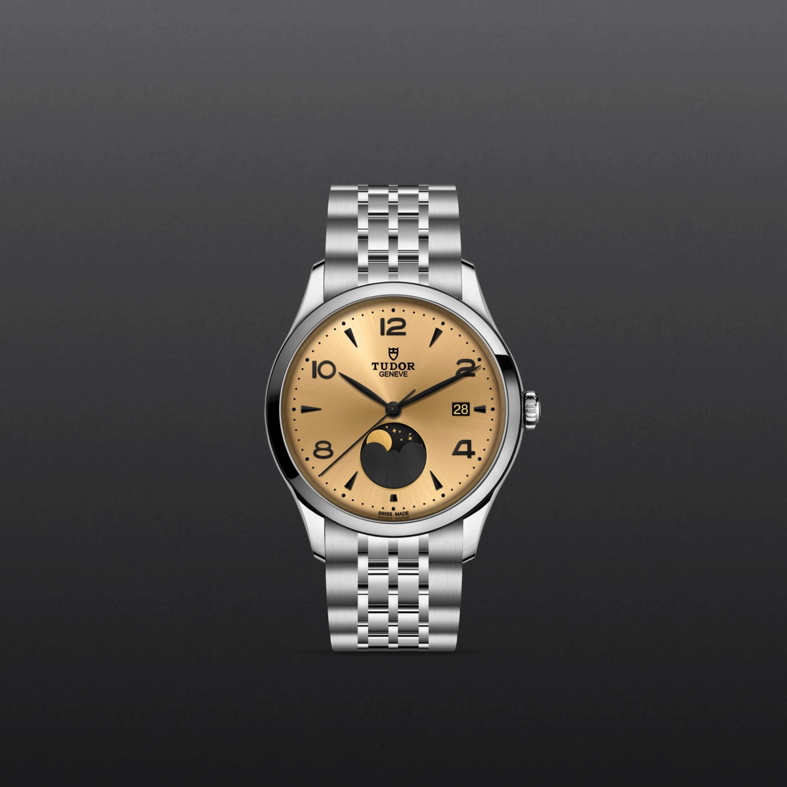 TUDORTUDOR 1926 Luna192639mm steel case with polished finish - M91560-0001 at Cortina Watch Singapore