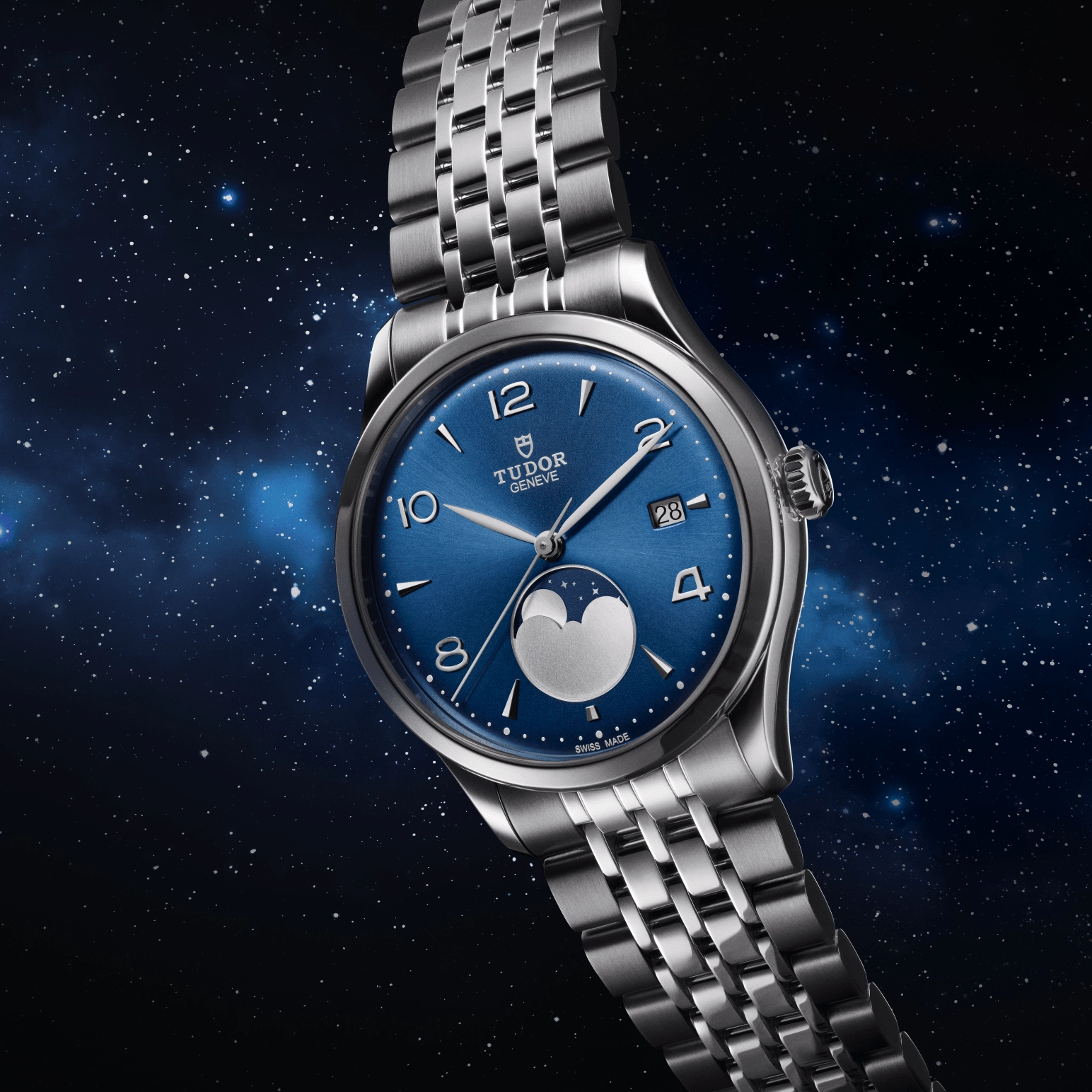 TUDORTUDOR 1926 Luna192639mm steel case with polished finish - M91560-0002 at Cortina Watch Singapore
