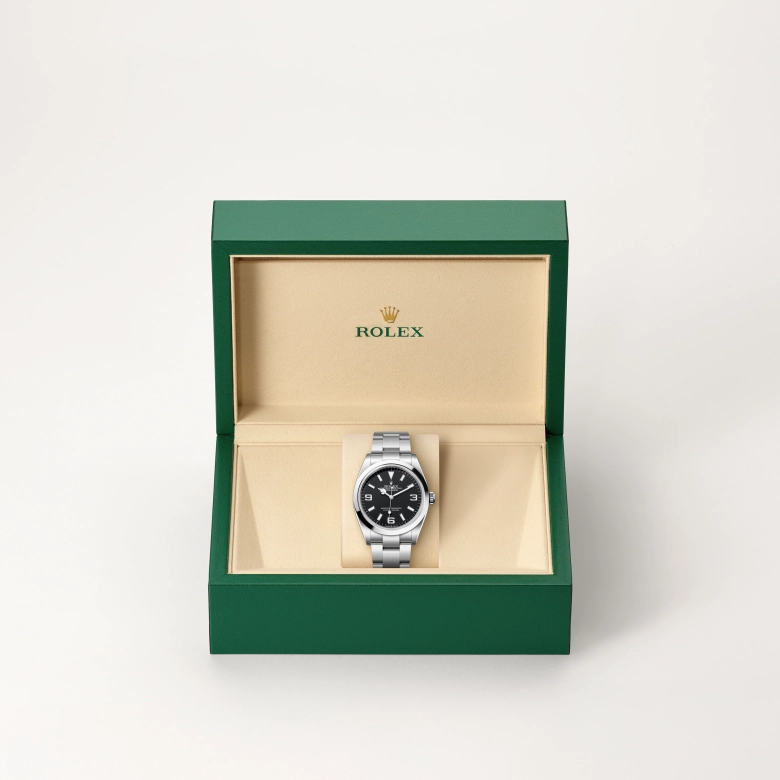 Rolex Explorer in Oystersteel, M124270-0001 - Cortina Watch Singapore