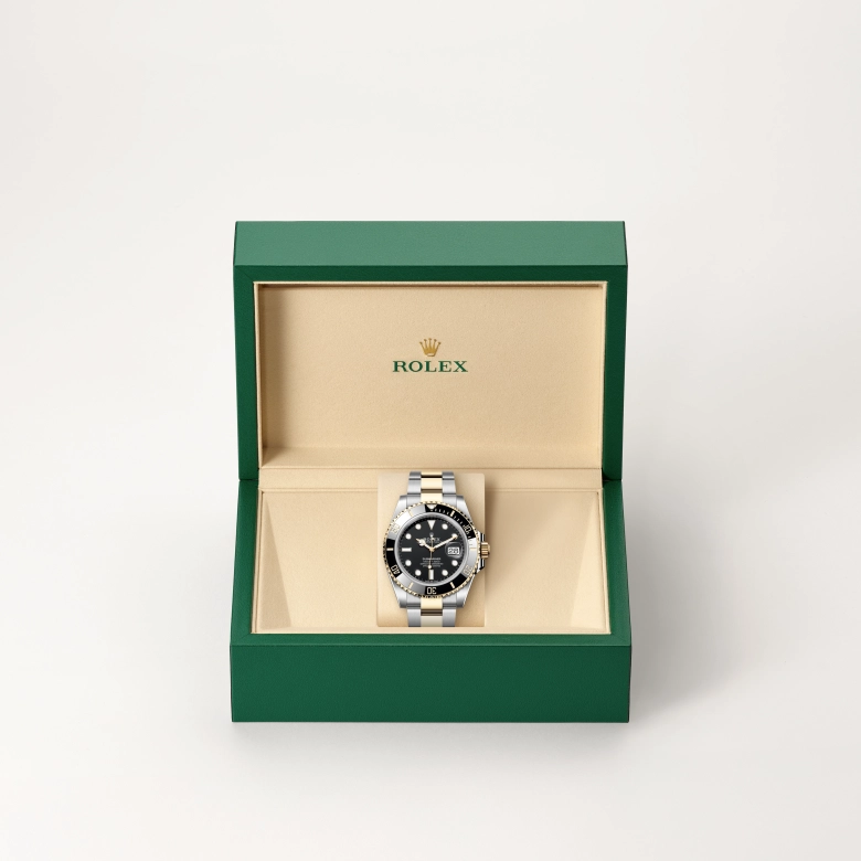 Rolex Submariner in Yellow Rolesor - combination of Oystersteel and yellow gold, M126613LN-0002 - Cortina Watch Singapore
