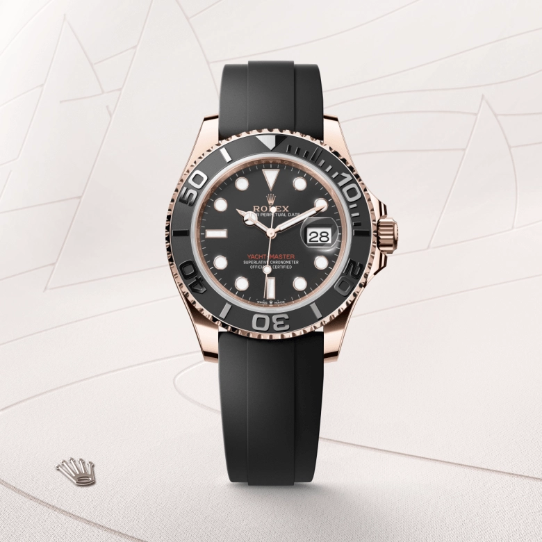 Rolex Yacht-Master in 18 ct Everose gold, M126655-0002 - Cortina Watch Singapore