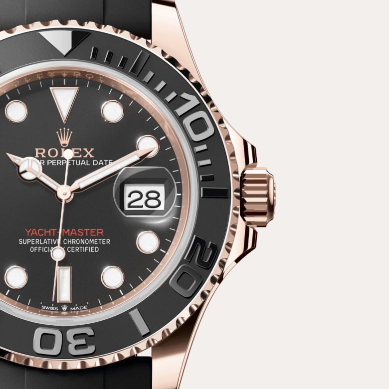 Rolex Yacht-Master in 18 ct Everose gold, M126655-0002 - Cortina Watch Singapore
