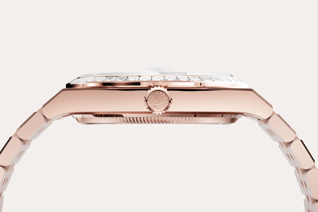 Rolex Land-Dweller in 18 ct Everose gold, M127285TBR-0002 - Cortina Watch Singapore