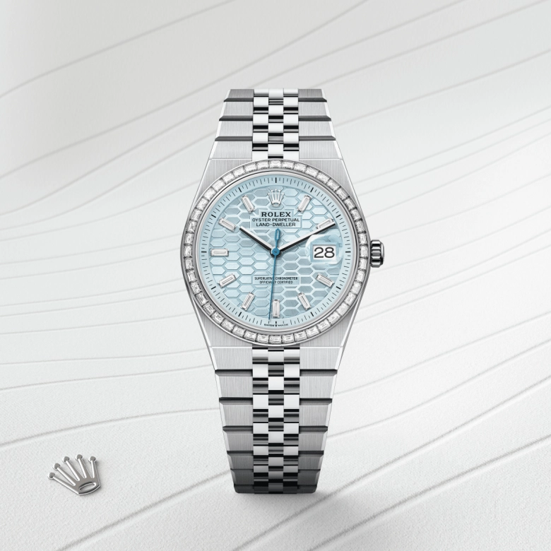 Rolex Land-Dweller in Platinum, M127286TBR-0001 - Cortina Watch Singapore
