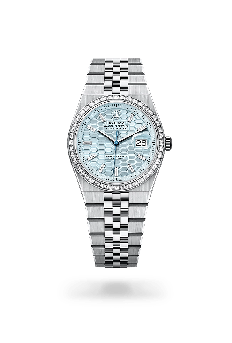 Rolex Land-Dweller in Platinum, M127286TBR-0001 - Cortina Watch Singapore