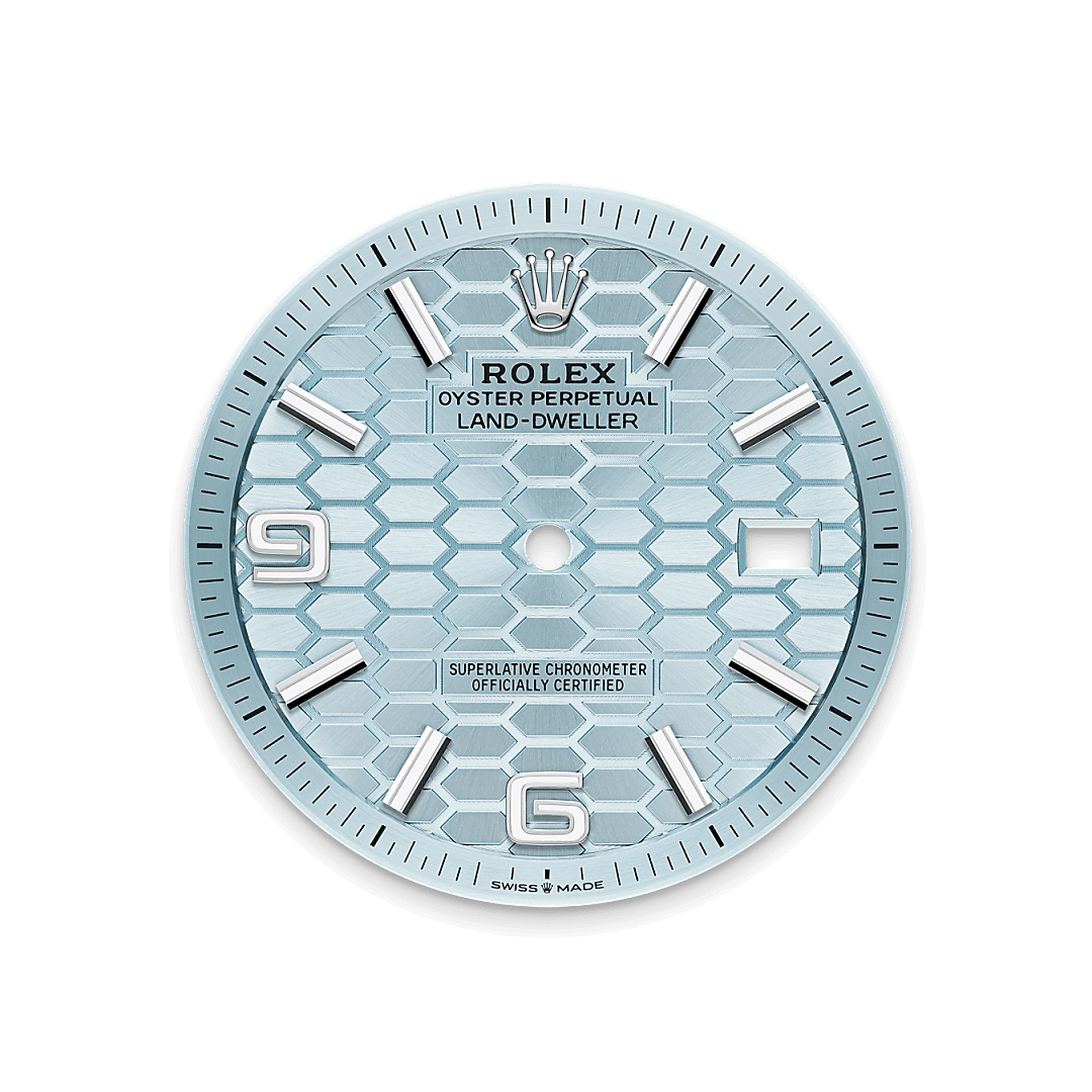 Rolex Land-Dweller in Platinum, M127336-0001 - Cortina Watch Singapore