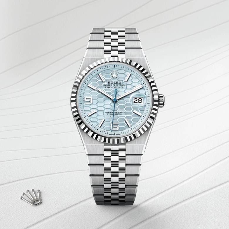 Rolex Land-Dweller in Platinum, M127336-0001 - Cortina Watch Singapore