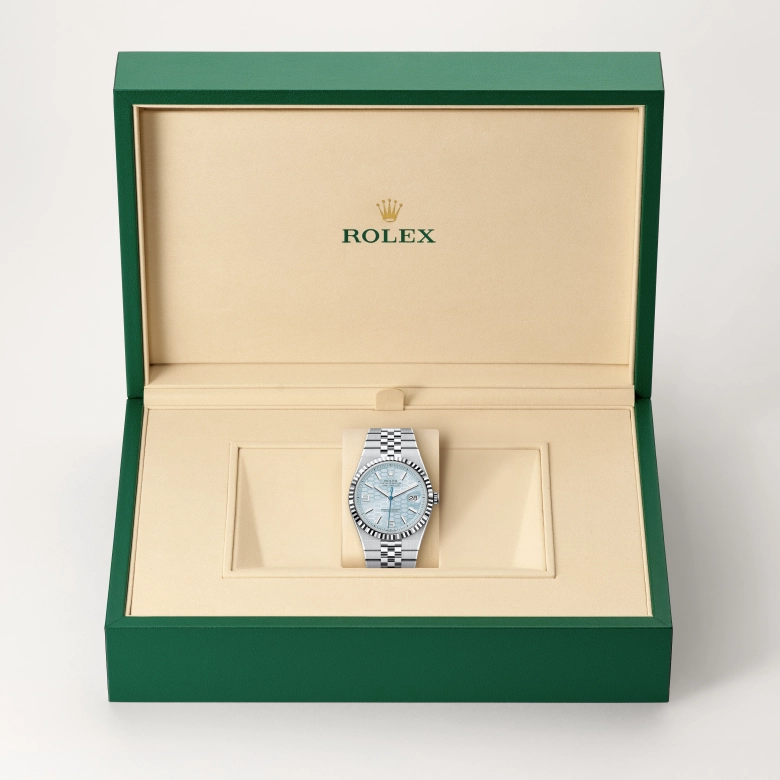 Rolex Land-Dweller in Platinum, M127336-0001 - Cortina Watch Singapore