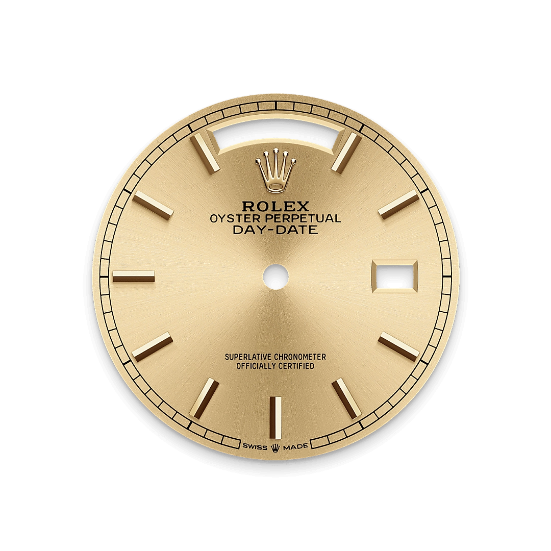 Rolex Day-Date in 18 ct yellow gold, M128238-0045 - Cortina Watch Singapore