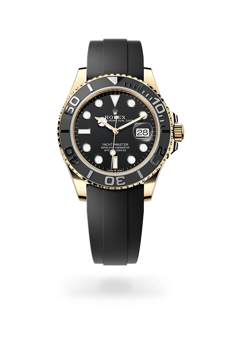 Rolex Yacht-Master in 18 ct yellow gold, M226658-0001 - Cortina Watch Singapore