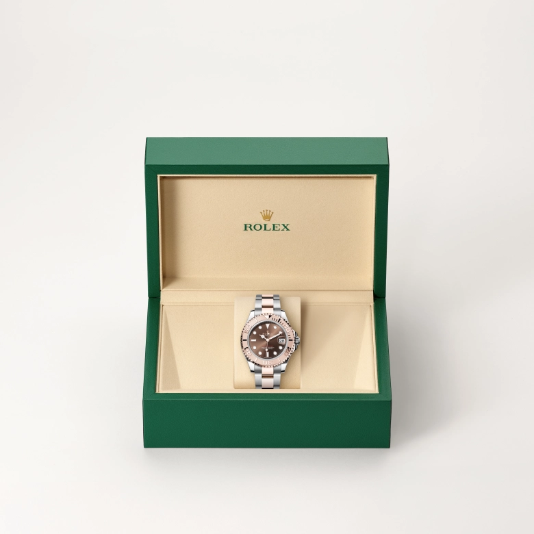 Rolex Yacht-Master in Everose Rolesor - combination of Oystersteel and Everose gold, M268621-0003 - Cortina Watch Singapore