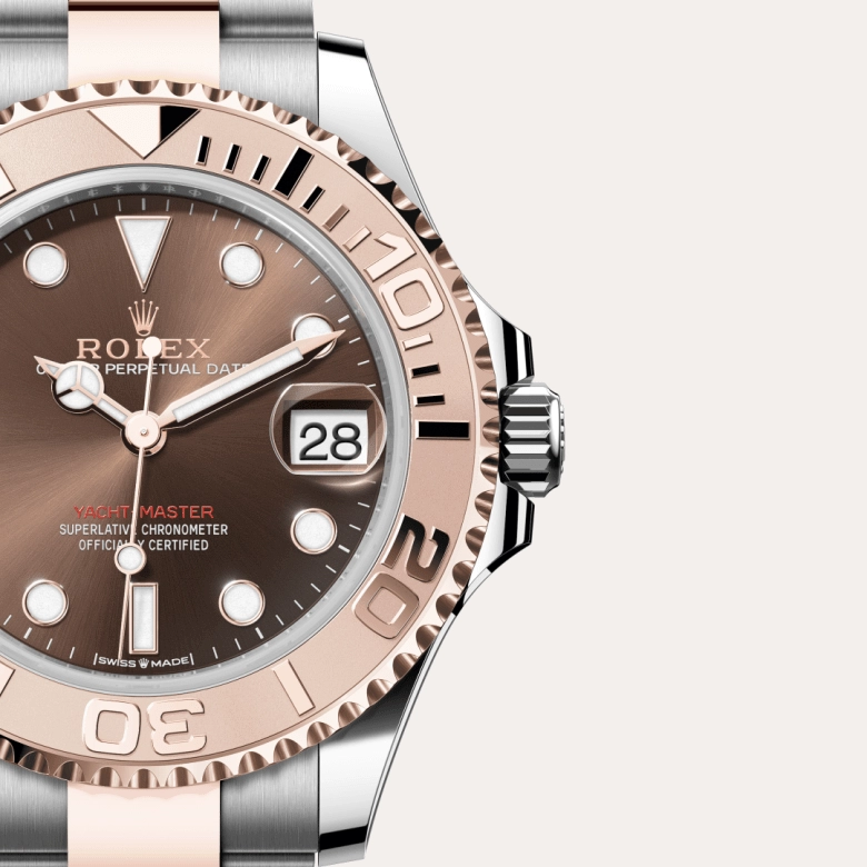 Rolex Yacht-Master in Everose Rolesor - combination of Oystersteel and Everose gold, M268621-0003 - Cortina Watch Singapore