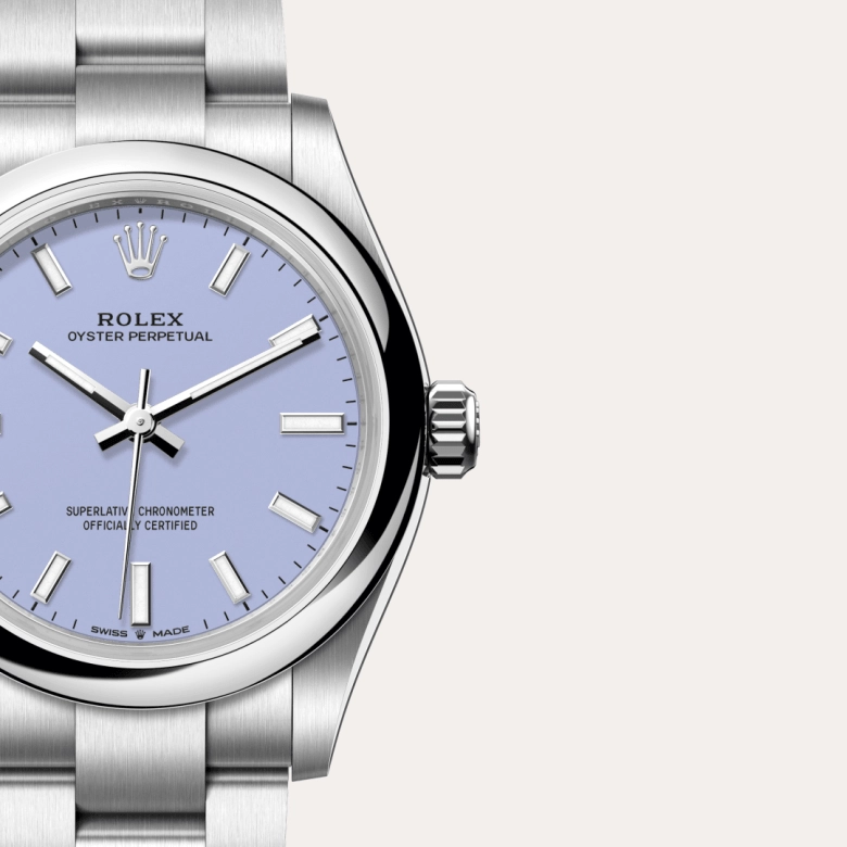Rolex Oyster Perpetual in Oystersteel, M277200-0014 - Cortina Watch Singapore