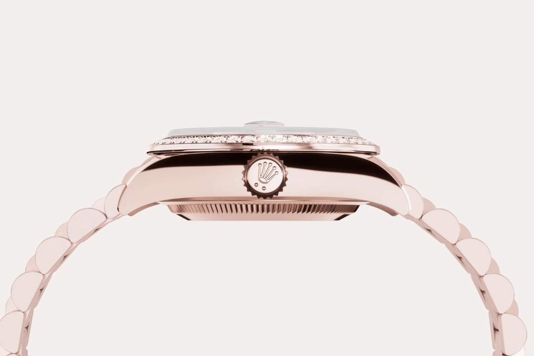 Rolex Lady-Datejust in 18 ct Everose gold, M279135RBR-0001 - Cortina Watch Singapore